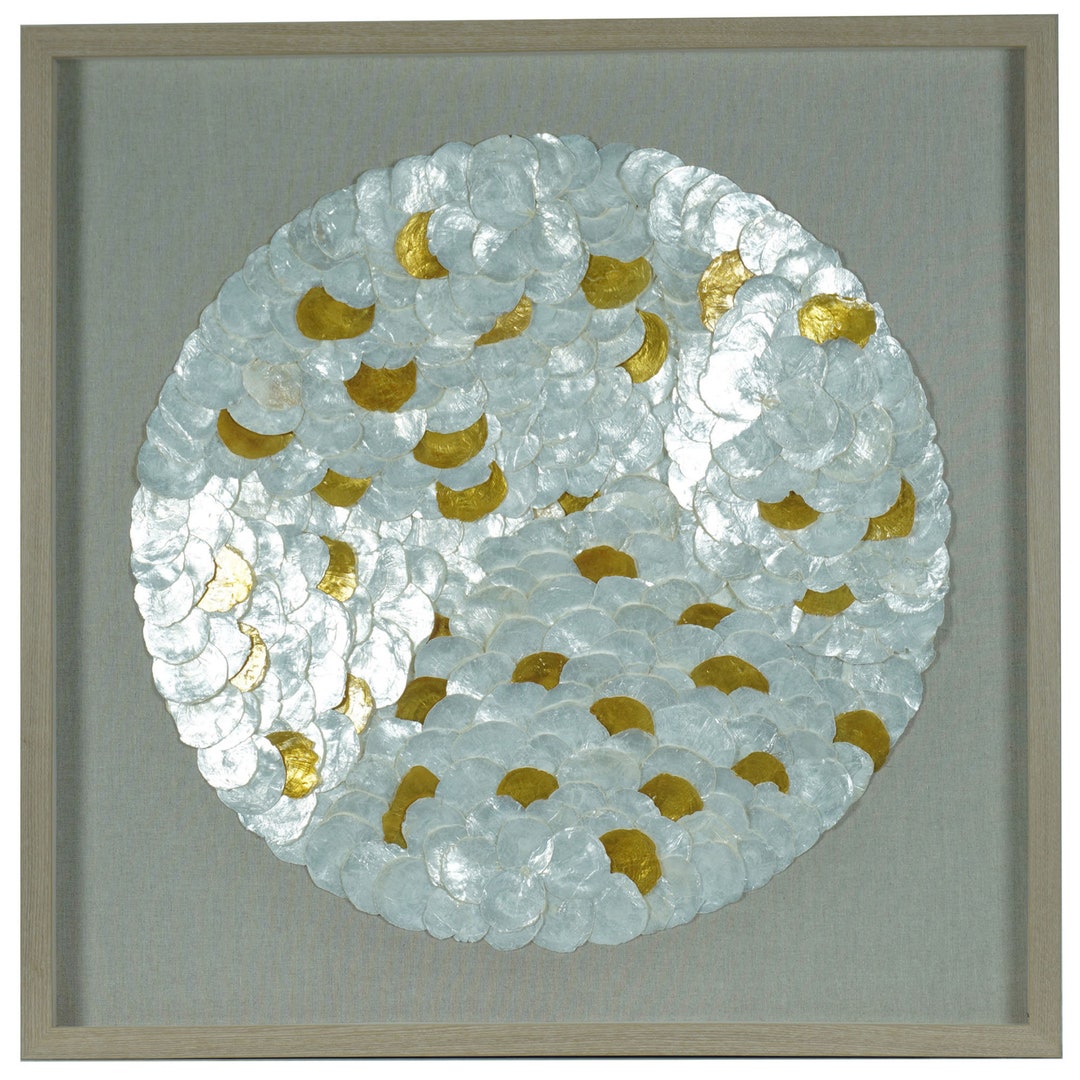 Capiz Shell Shadow Box Wall Décor MS56005 Etsy