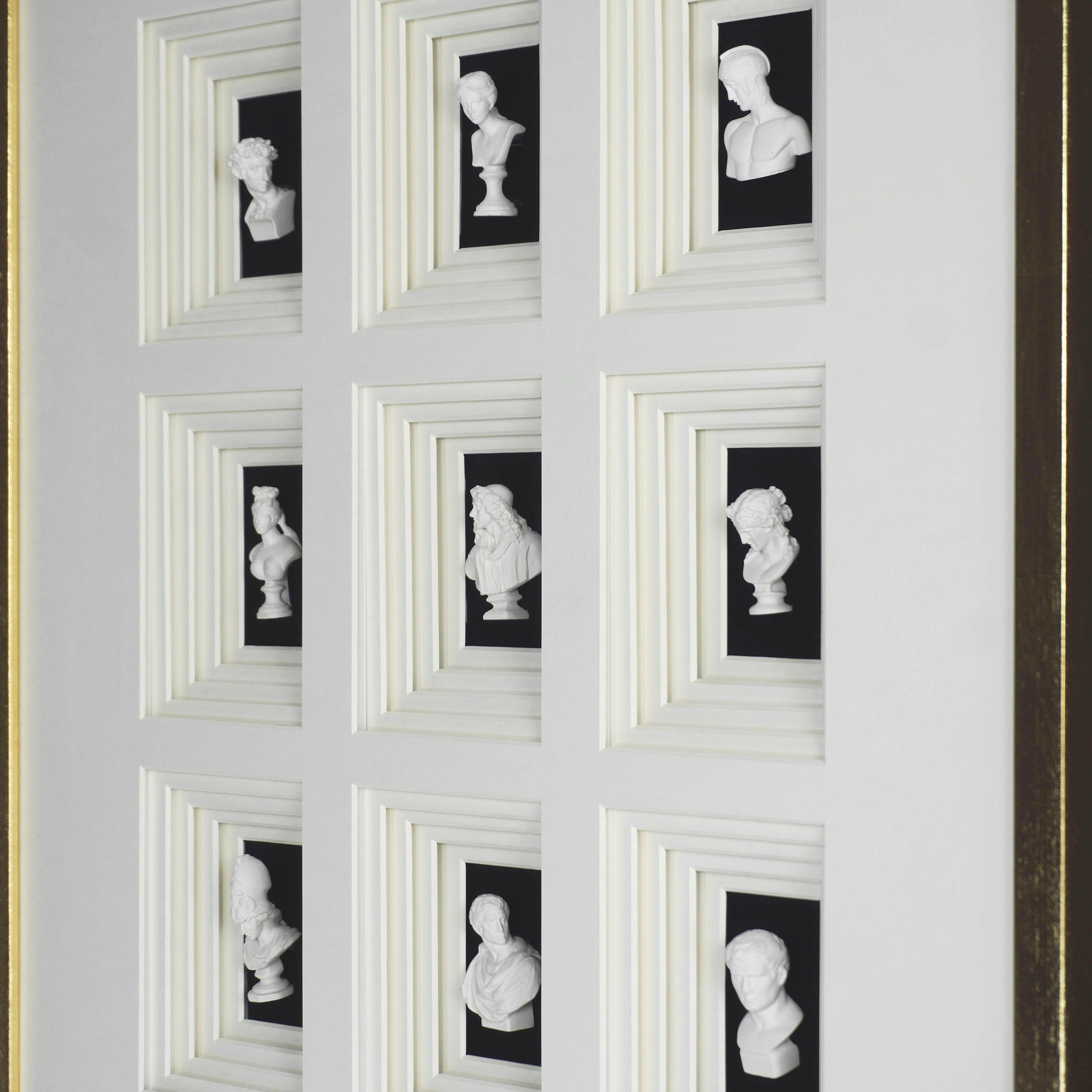Marble Shadow Box Frame - White 4x6 – Vernacular