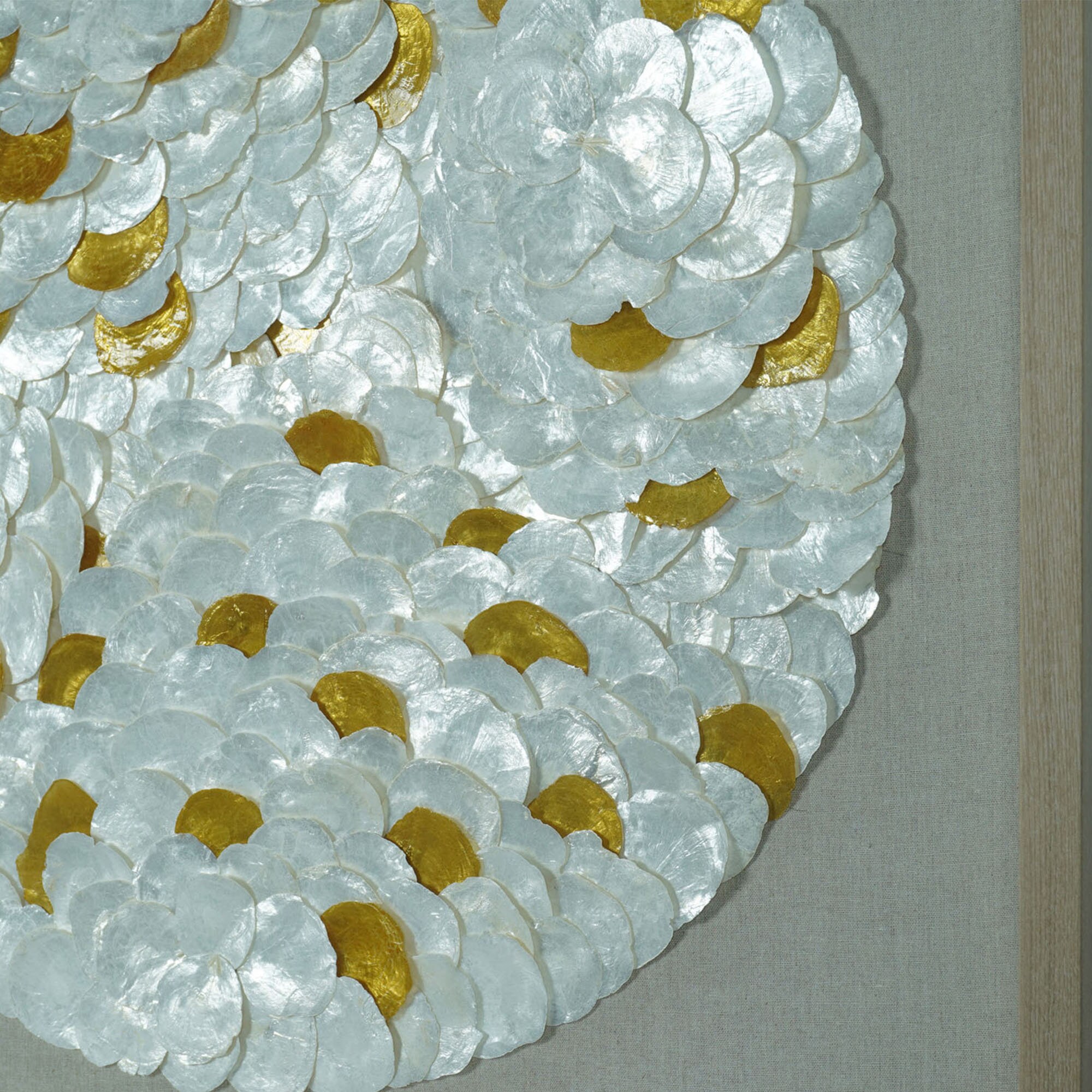 Capiz Shell Shadow Box Wall Décor MS56005 Etsy