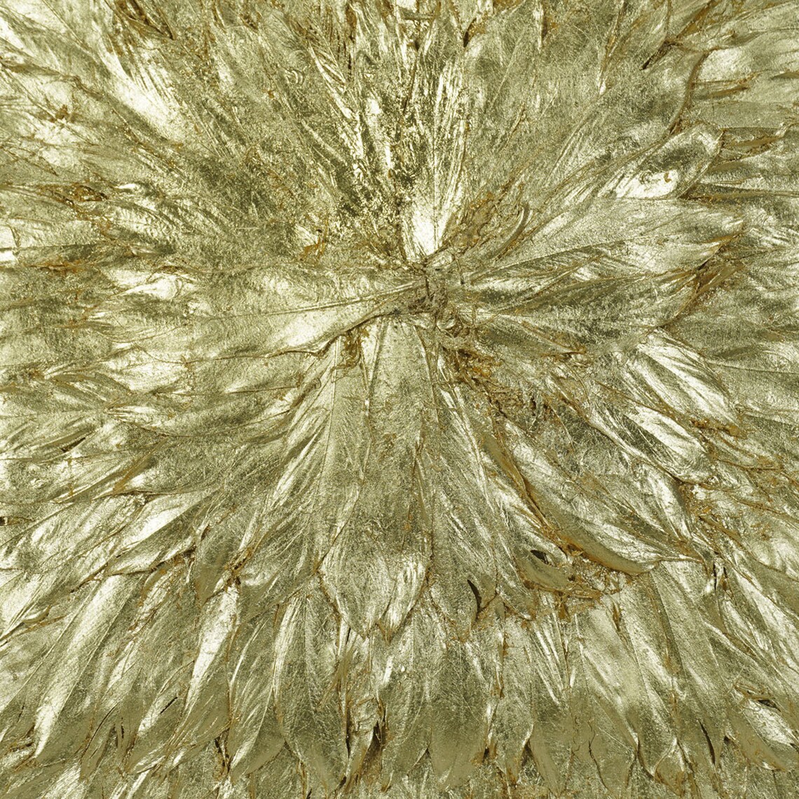 Gold Feather Radiance Shadow Box Wall Décor MS55171 Etsy