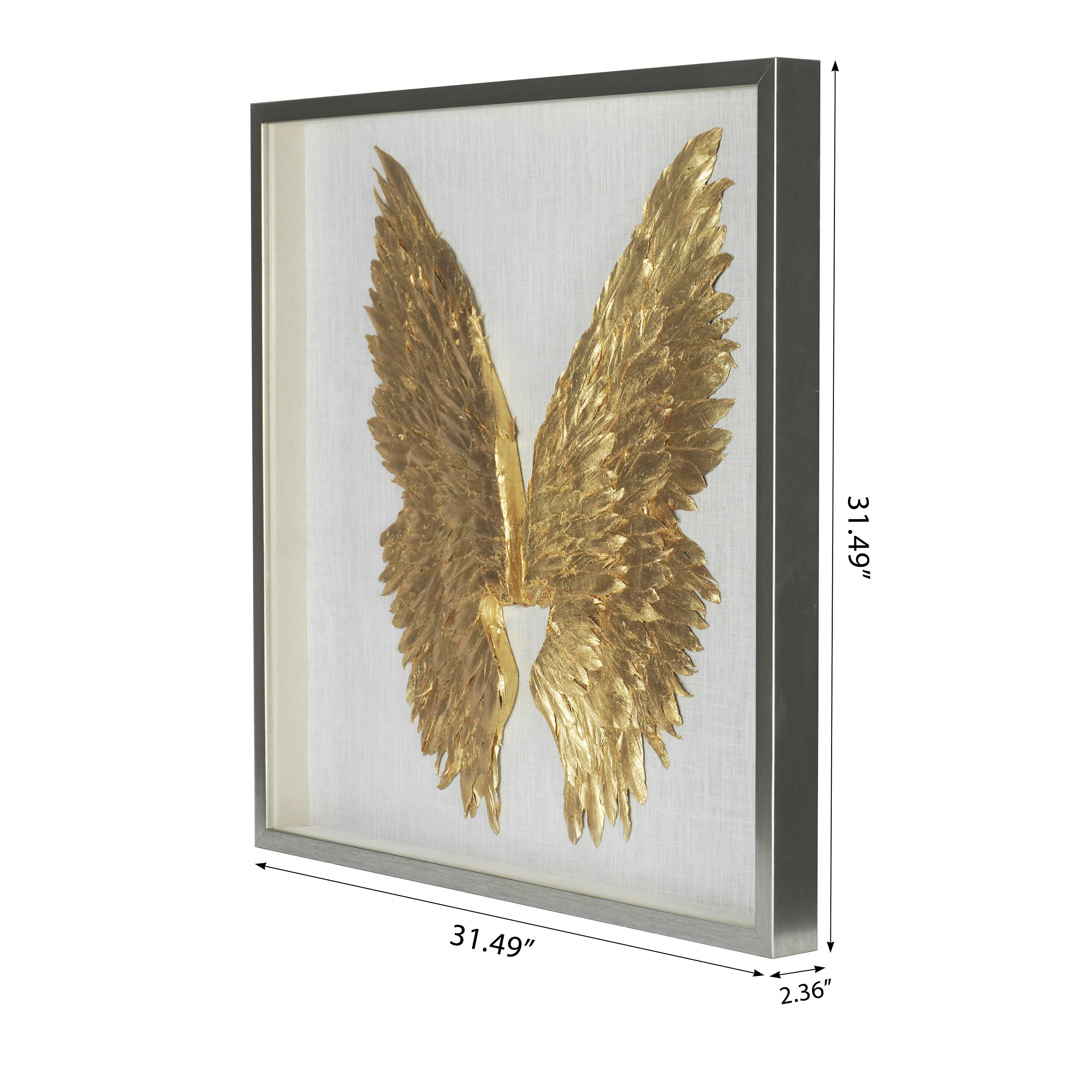 Displaying bird feathers in a shadow box