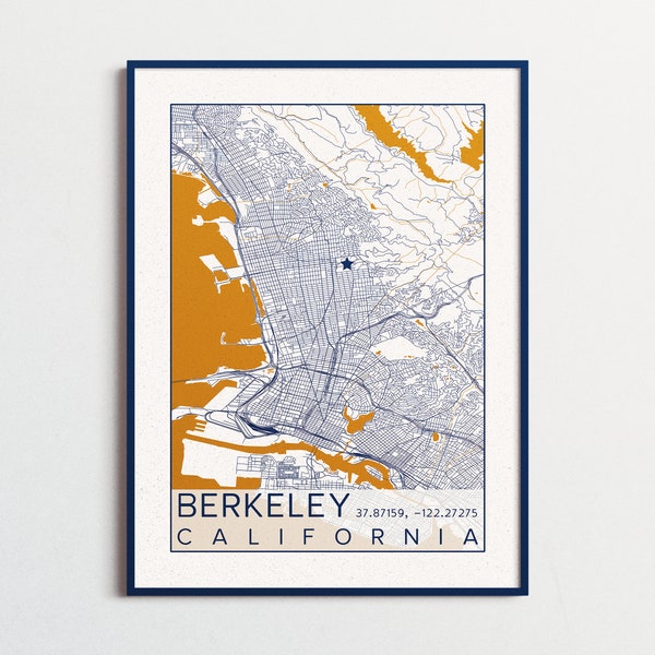 Uc Berkeley Posters Etsy