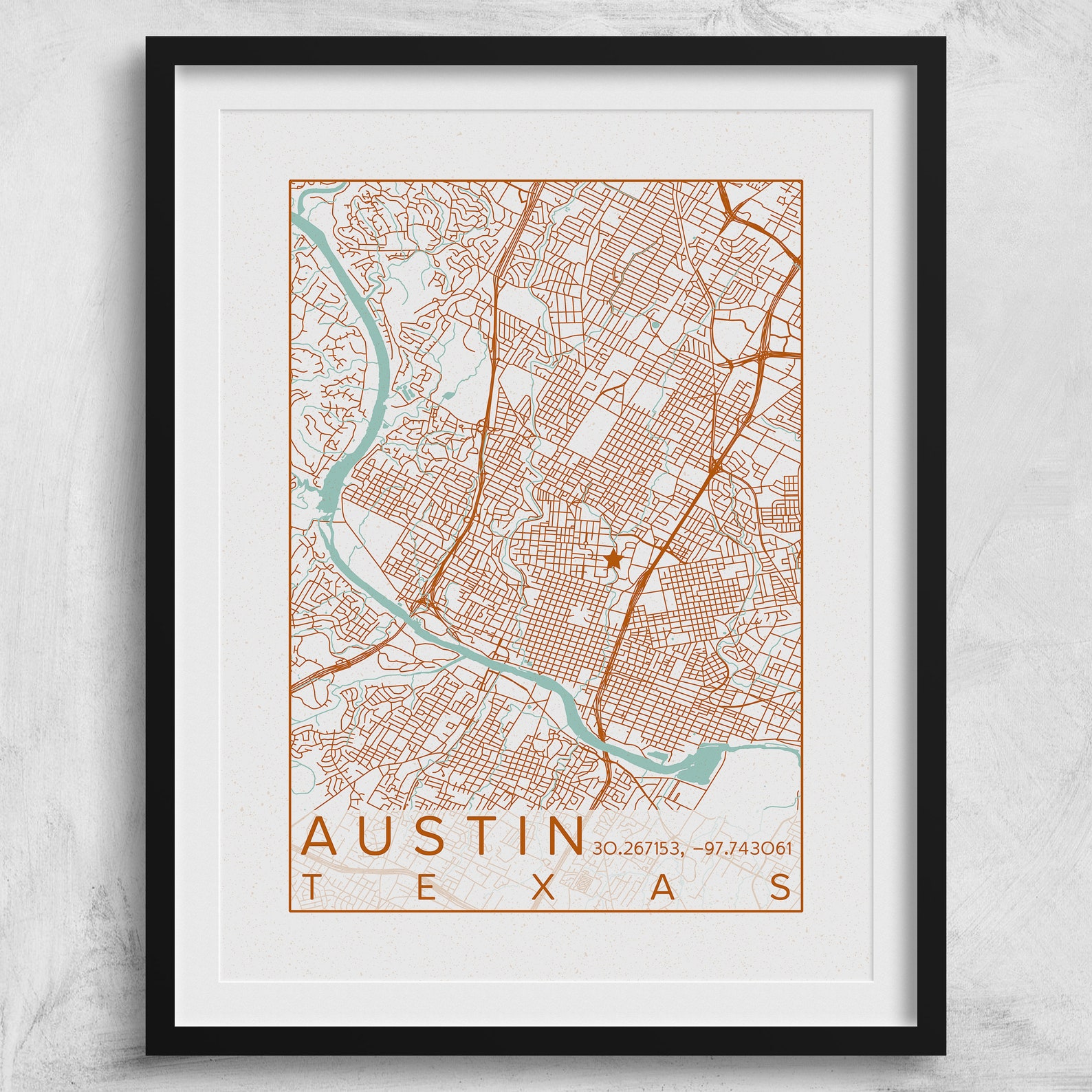 custom-city-map-wall-art-personalized-graduation-gift-etsy