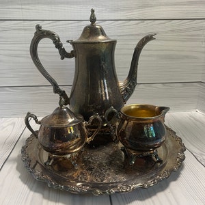 Oneida 3 Piece Silverplated Tea/ Coffee Set