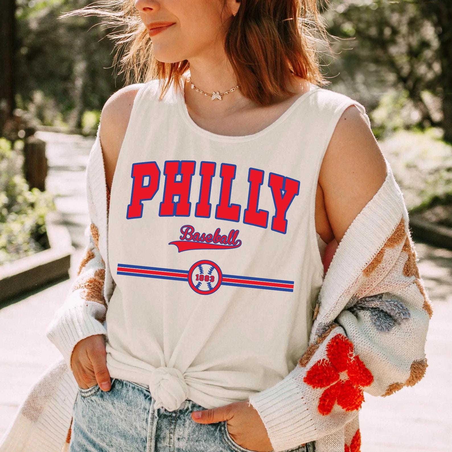 Phillies Tank Top - Etsy