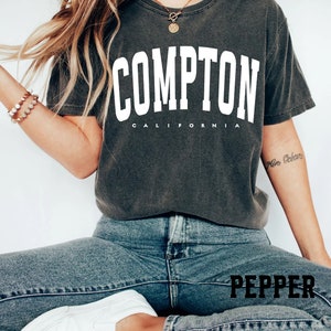 Comfort Colors Compton shirt, Compton Sweatshirt, vintage Compton Sweatshirt, Retro Compton Gift, College Student shirt, Compton fan shirt