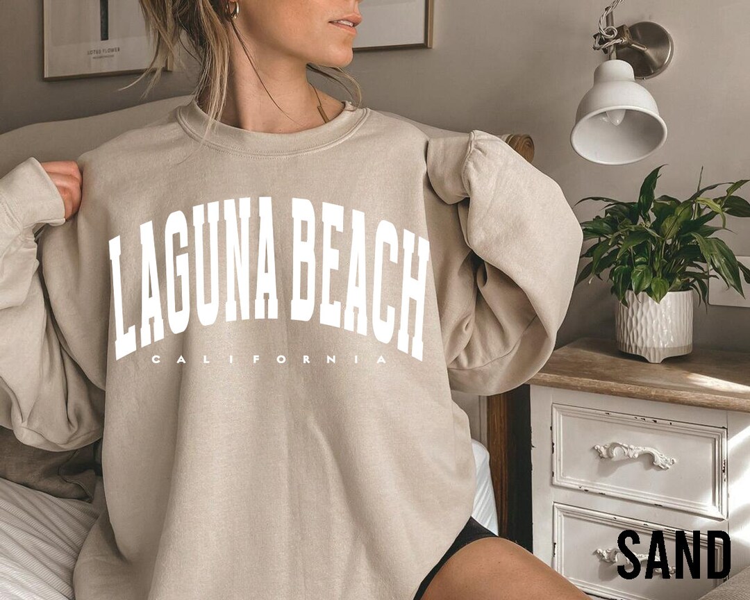 Laguna Beach Sweatshirt Vintage Laguna Beach Sweatshirt Etsy
