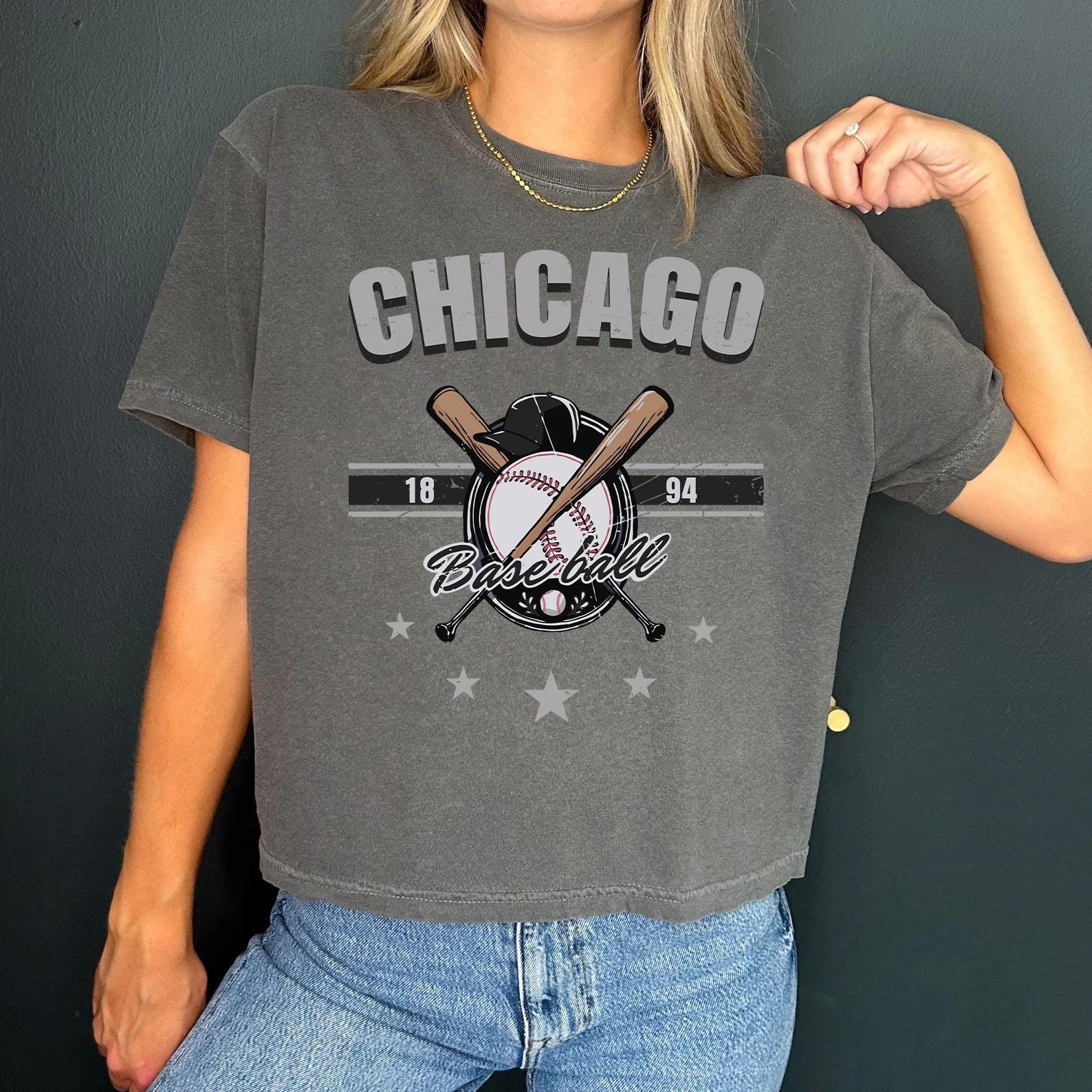 White Sox Crop - Etsy