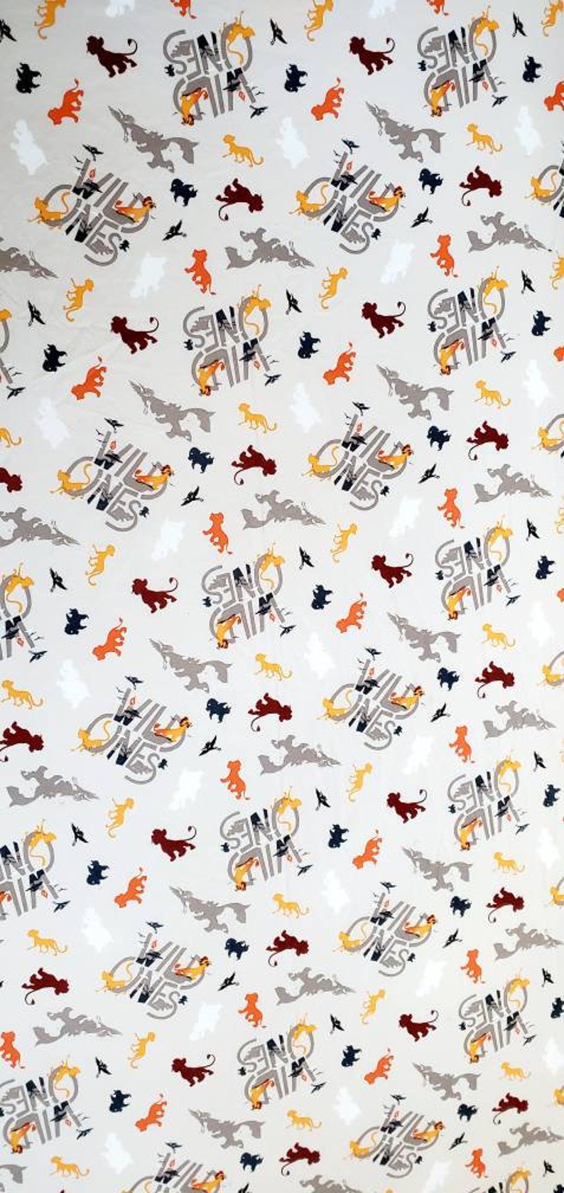Lion King Crib Toddler Bed Sheet Cotton Etsy
