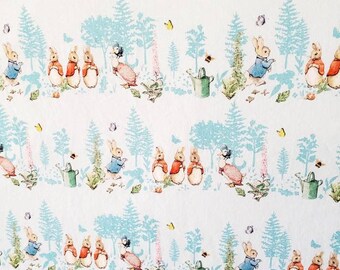 Peter Rabbit Crib Sheet - Etsy