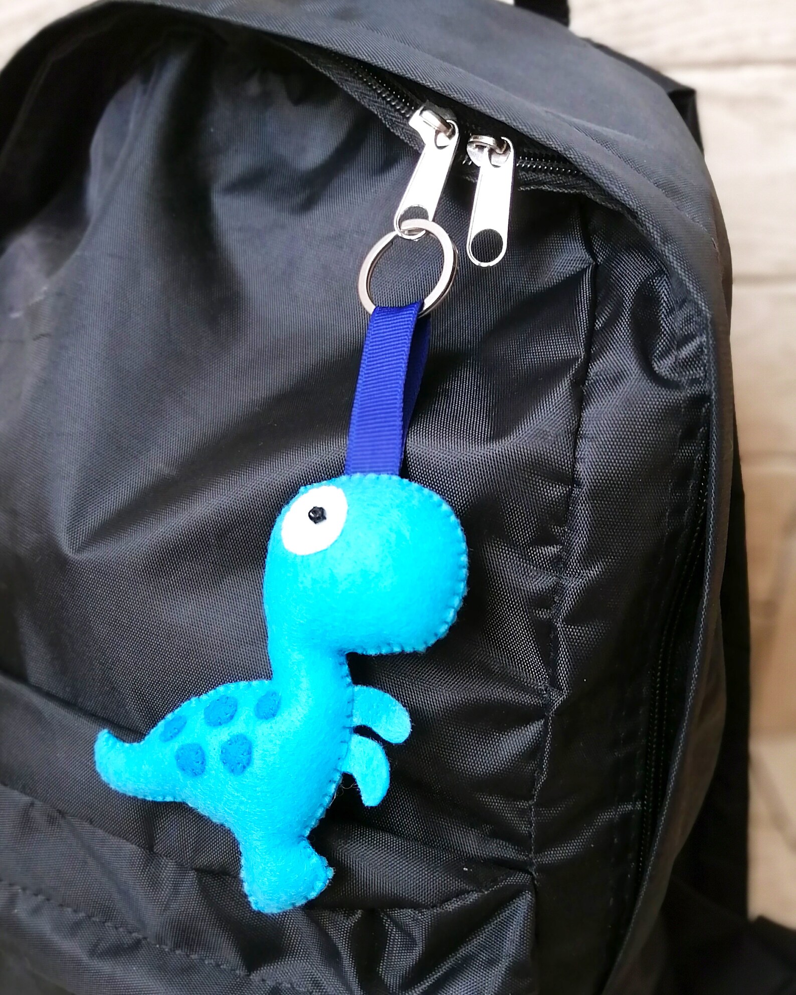 Dinosaur gifts felt keychain cute dino trex stuffed animal Etsy