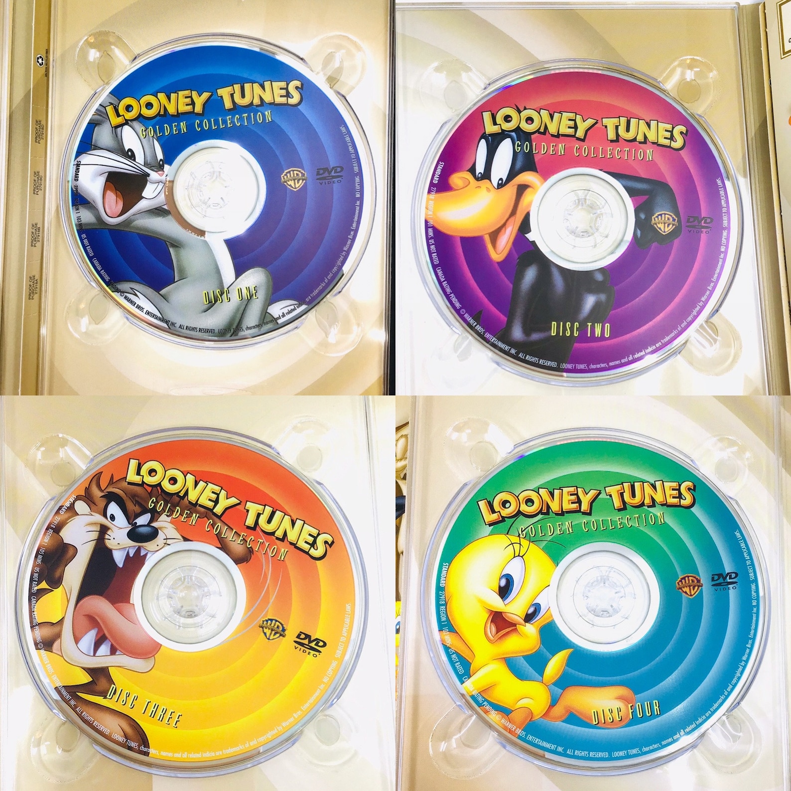 Looney Tunes Golden Collection Volume 1 Dvd Menus - vrogue.co