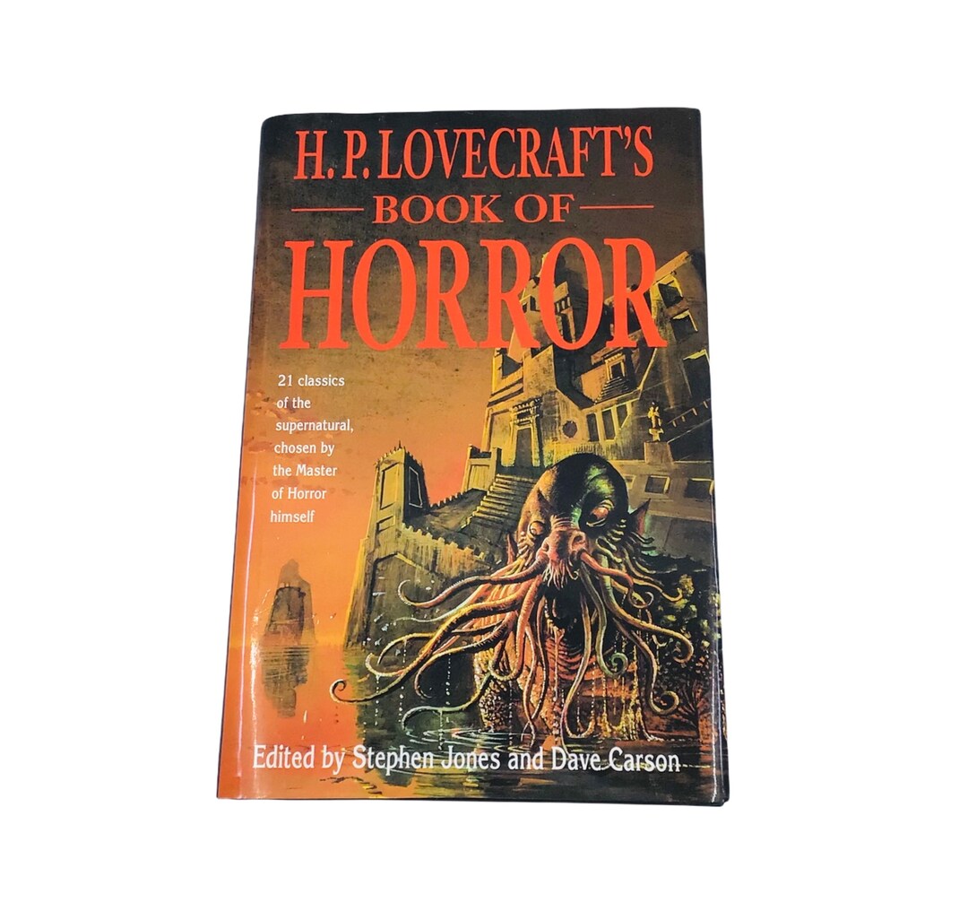 HP Lovecrafts Book of Horror 1993 Hardcover DJ - Etsy