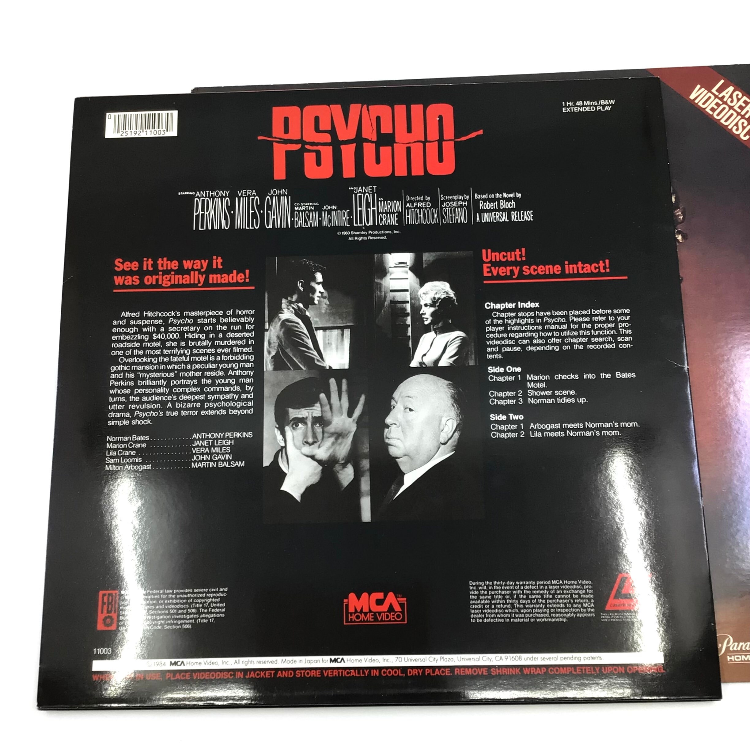 LASERDISC Horror Movie Lot Dont Look Now & Psycho not DVD Etsy