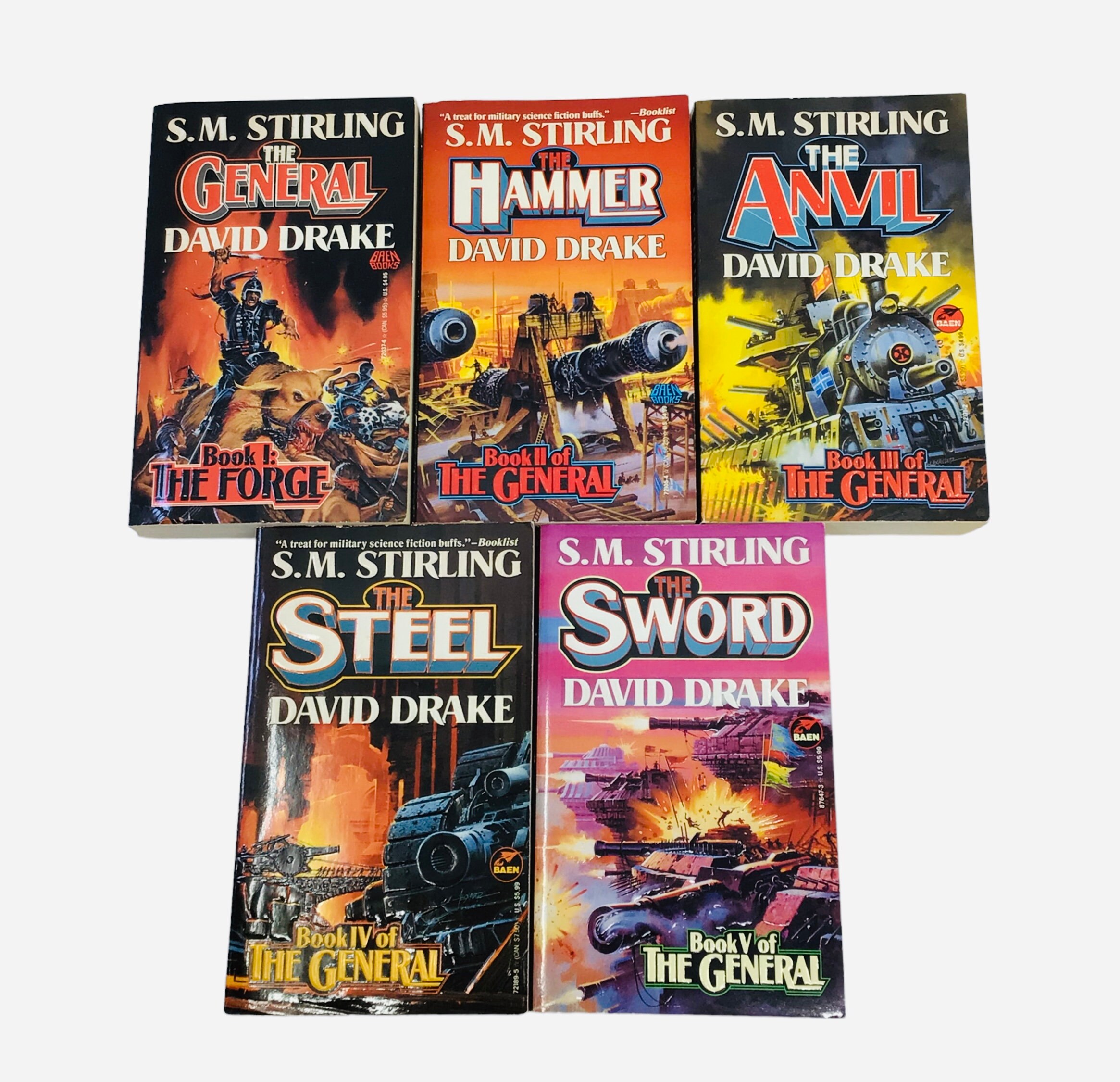 David Drake The General Series Books 1-5 Pb S.m. Sterling - Etsy Australia