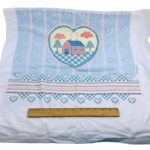 6 Pc Vintage Franco Country Hearts Bath Towel Set 1980s 90s 2 Bath ...