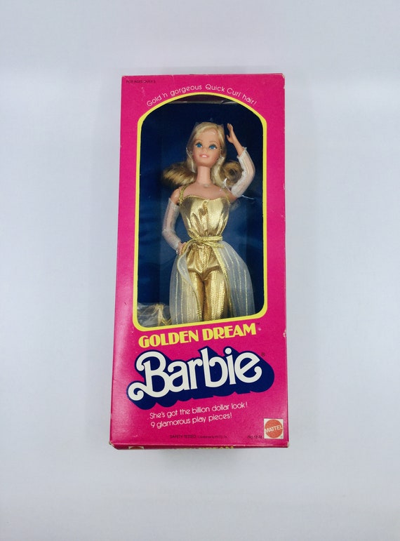 golden dream barbie