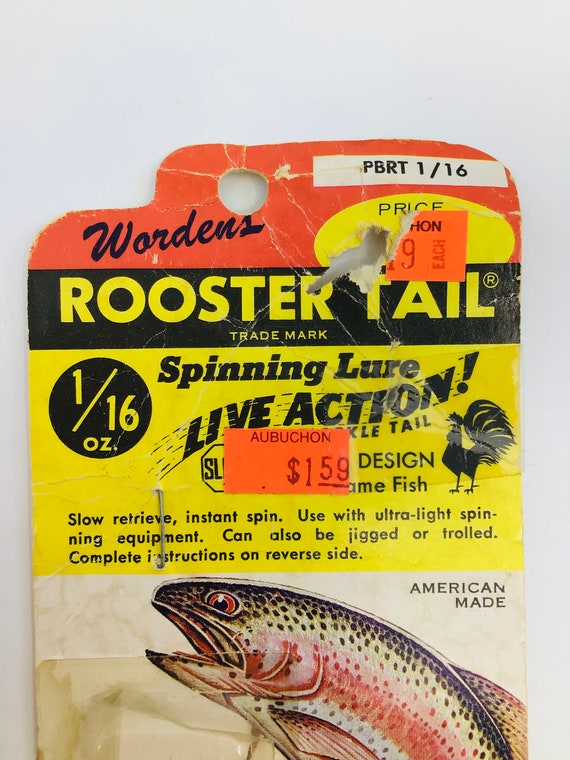 2 Vintage Spinning Fishing Lures Bait Yakima Lake Star Sealed -  Israel