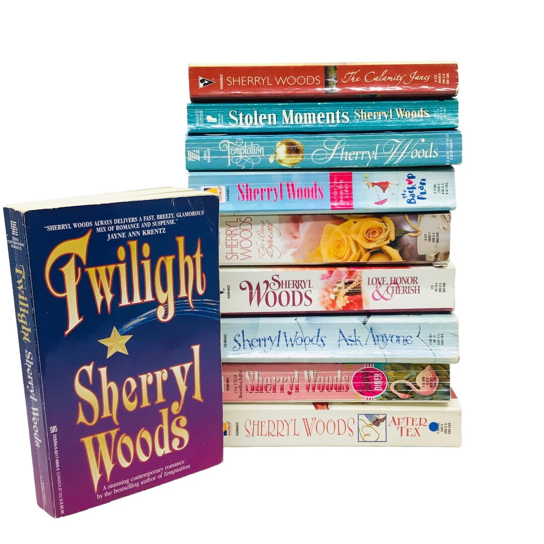 Sherryl Woods Romance Novels PB Book Bundle 10 the Calamity Janes ...