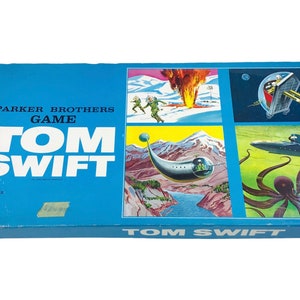 Vintage Tom Swift Board Game 1966 Parker Brothers (Read Full Description)