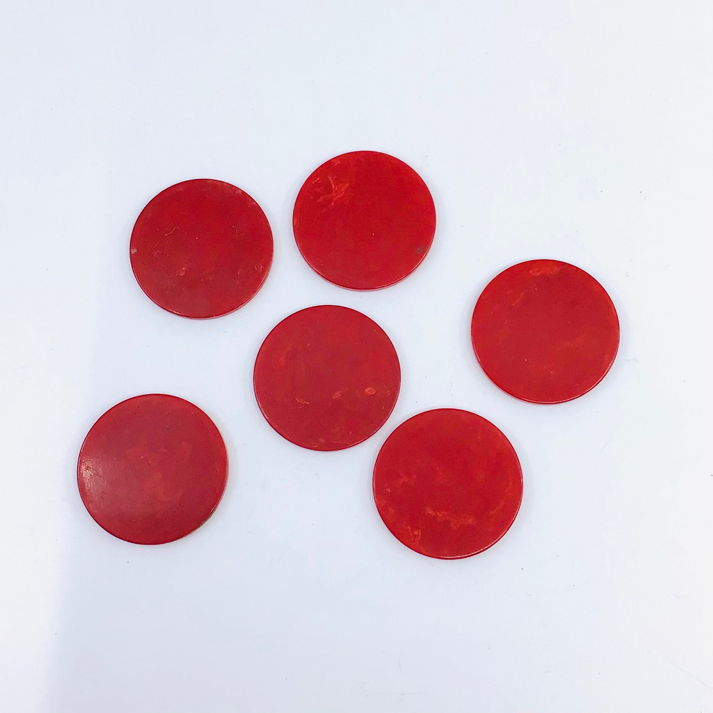 34 Vintage Bakelite Catalin Poker Chips 28 Butterscotch & 6 Etsy