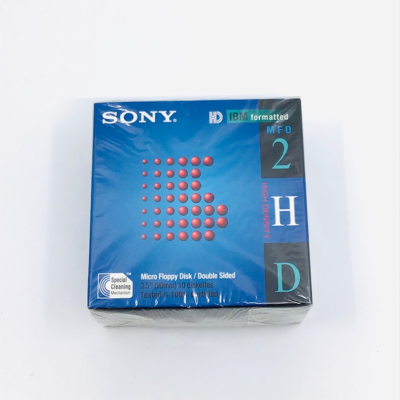 sony 2hd ibm formatted floppy disks sony 2hd ibm formatted floppy disks