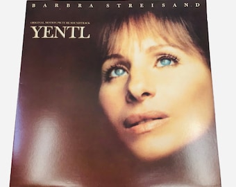 Vintage Vinyl Yentl Barbara Streisand Original Soundtrack Gatefold LP Record