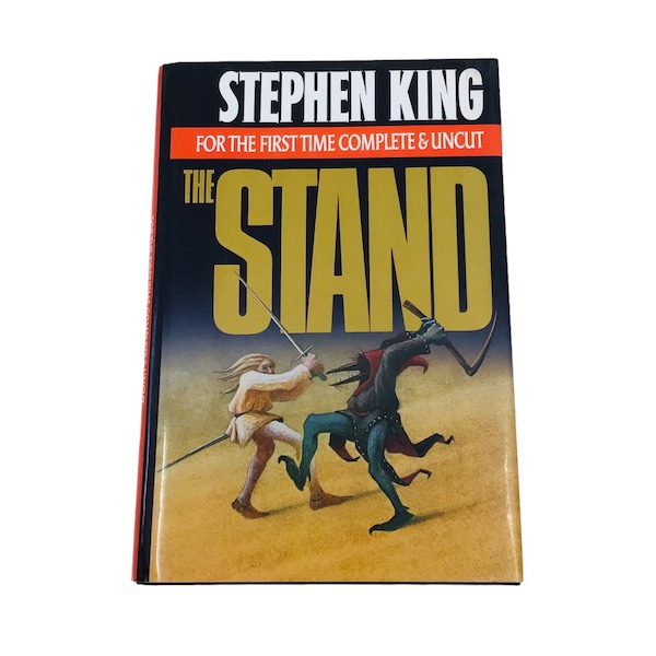 The Stand Stephen King 1990 Complete Uncut Hardcover DJ Doubleday