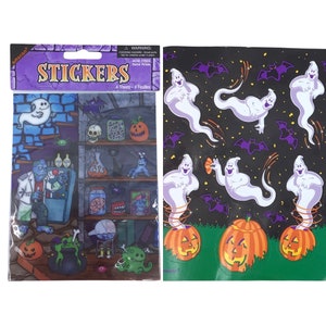 Mint Condition!! Halloween Vintage Stickers Amscan Mint Condition!! Halloween Vintage Stickers Amscan