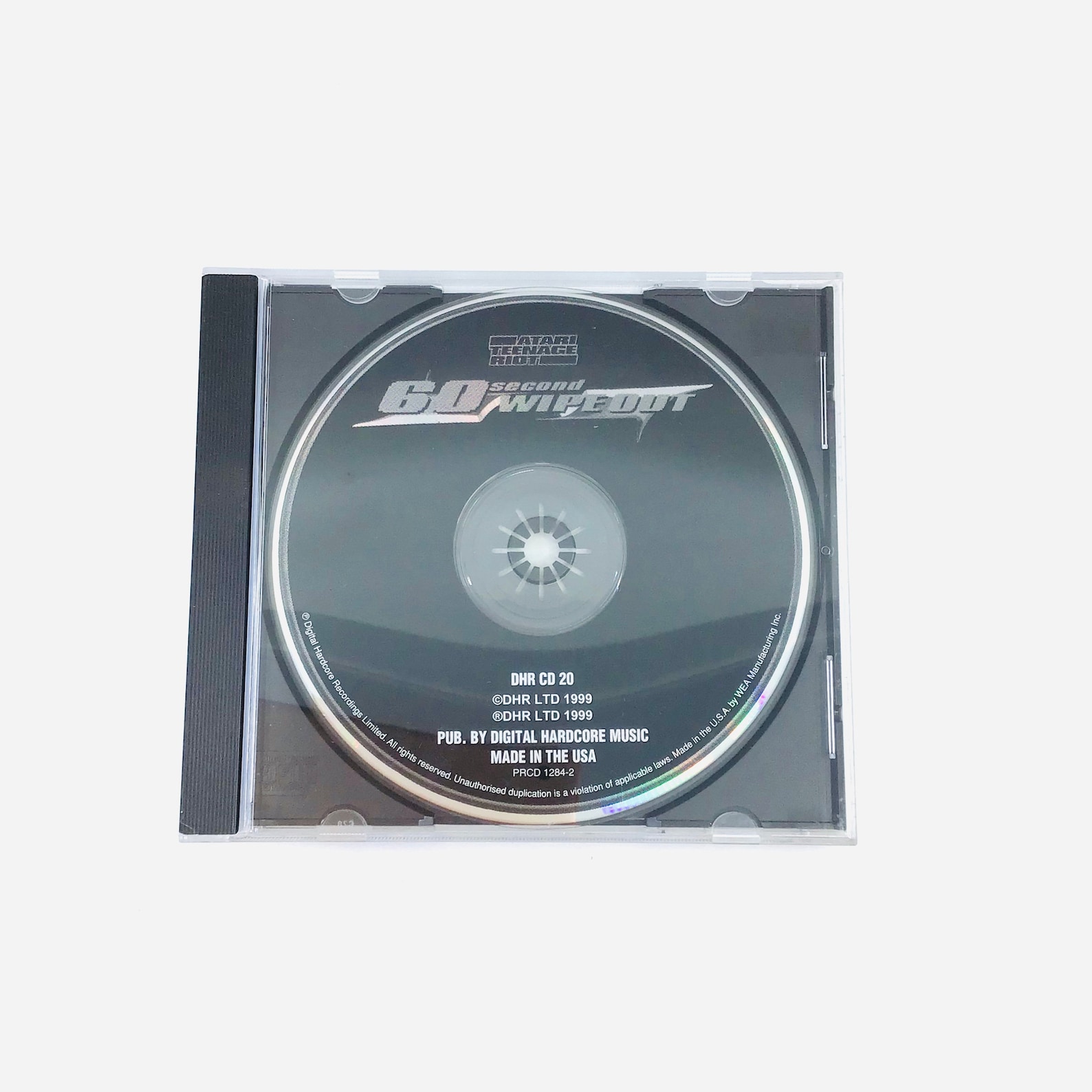 Atari Teenage Riot 60 Second Wipeout 1997 US Promo CD Not