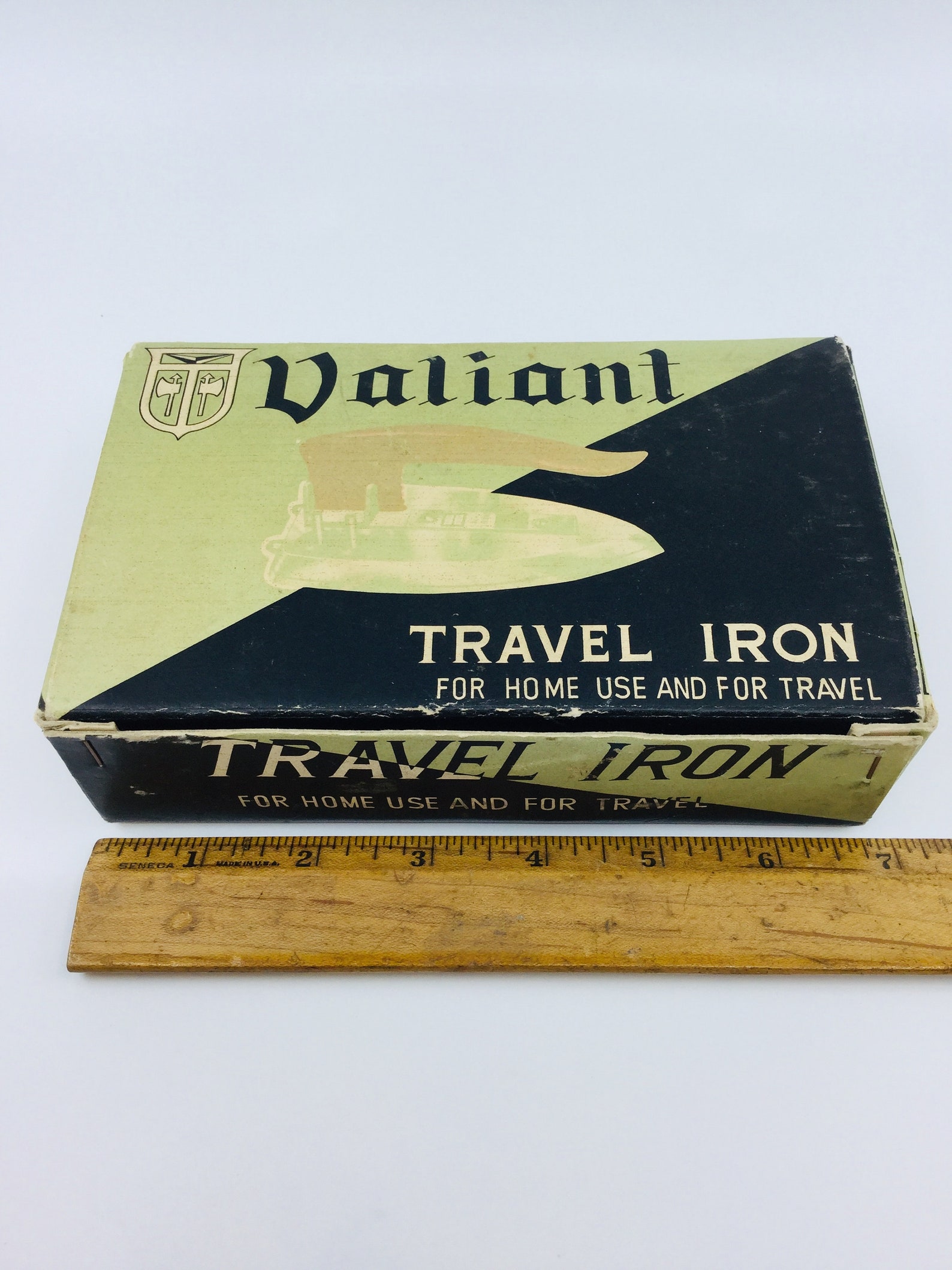 Vintage Valiant Travel Iron With Original Box And Accessories Etsy