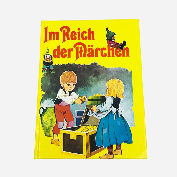 Vintage 1985 Childrens German Fairytales Book Im Reich Der Marchen Hardcover