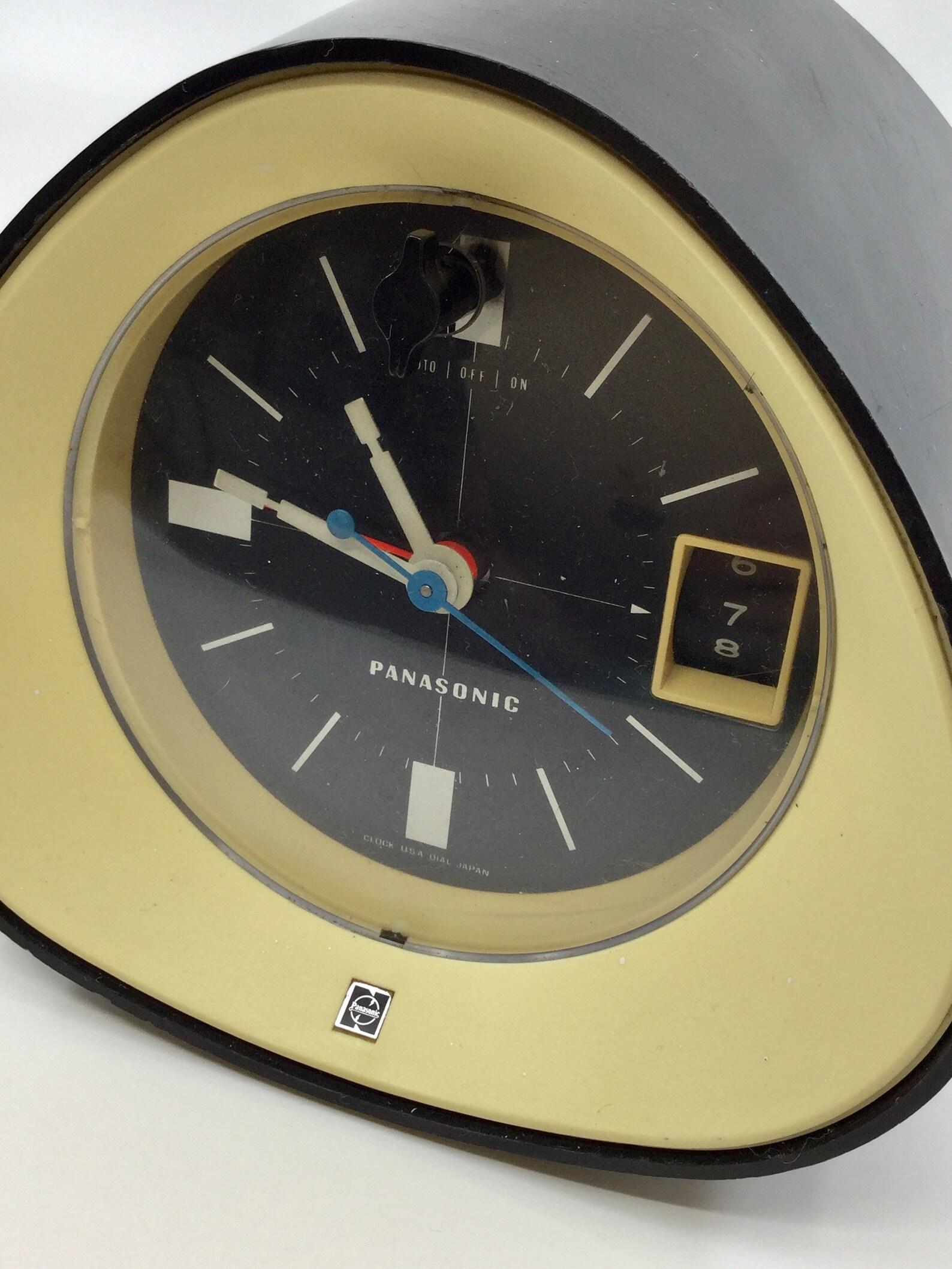 Vintage 60s Panasonic RC1091 Clock AM Radio Tested Mid Etsy