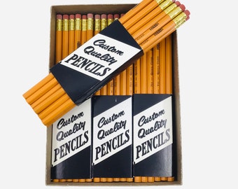 Vintage Milbro Quill 711 Pencils 2 2/4 Unsharpened 4 Packs