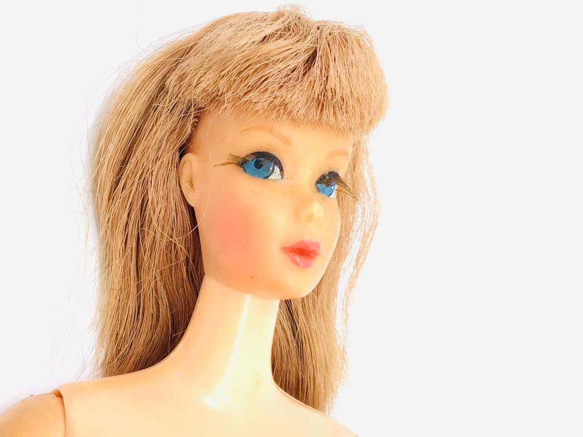 Vintage 60s Living Barbie Doll Real Eyelashes Mod Era Barbie | Etsy