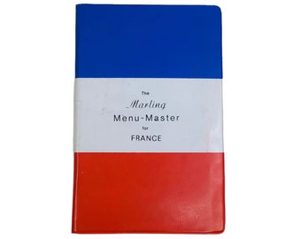 The Marling Menu Master For France by Claire & William Marling Softcover