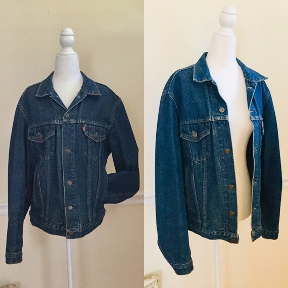vintage 80s levis denim jacket