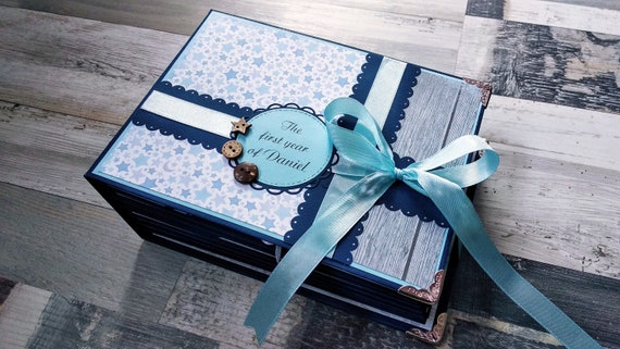 baby boy first year book