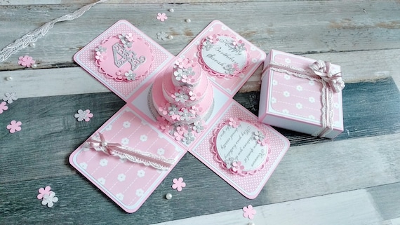 explosion box for birthday girl