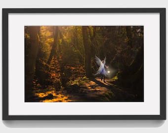 Fairy - Enchanted Forest - Fine Art Photography Wall Art Poster