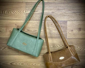 Vintage COACH 9010 Berkeley Red Suede Leather Large Duffle Sac