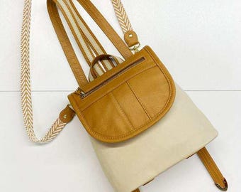 JASMINE BACKPACK with removable shoulder strap -  pdf sewing pattern in English only