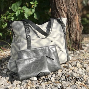 Journey travel bag pdf sewing pattern/stylish make-up bag pdf pattern BUNDLE zdjęcie 3