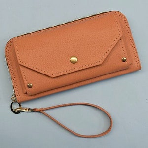 CELL PHONE POUCH pdf Schnittmuster - 'Zusatzmuster' für die original Classic Zip around Brieftasche