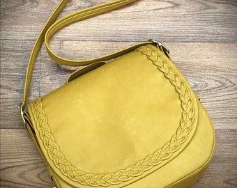 Maddy Saddle Bag PDF sewing pattern in English