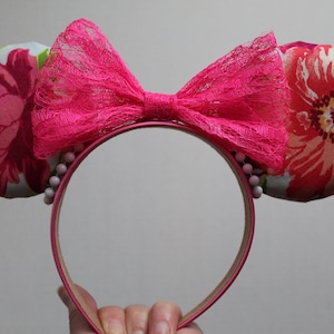 Kwiatowe uszy Minnie