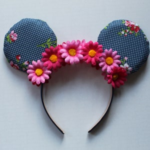 Kwiatowe uszy Minnie