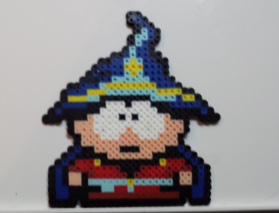 Perler Bead Cartman South Park Fellowship of the Ring Etsy