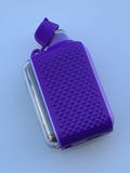 Geek Bar Pulse Pistol Grip Textured Case attached dust cap key ring knurled rubber flexible durable