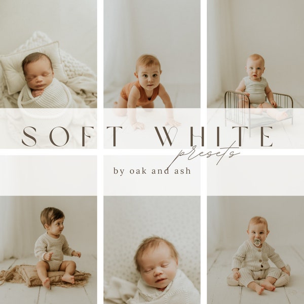 23 Newborn Presets | Lightroom Bundle | Mobile and Desktop | Adobe Lightroom | Warm Tones | Newborn Presets for Lightroom | Newborn Filters